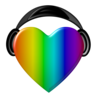 Rainbow Headphones Image